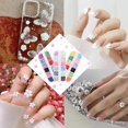 thumbnail image 5 of 3780 piezas Nail Charms Art Rhinestones Flower Pearls Kit, pegatinas de uñas Gems 3d Flower Rhinestones para uñas Accesorios Cosas Manualidades Maquillaje facial Diente G, 5 of 5