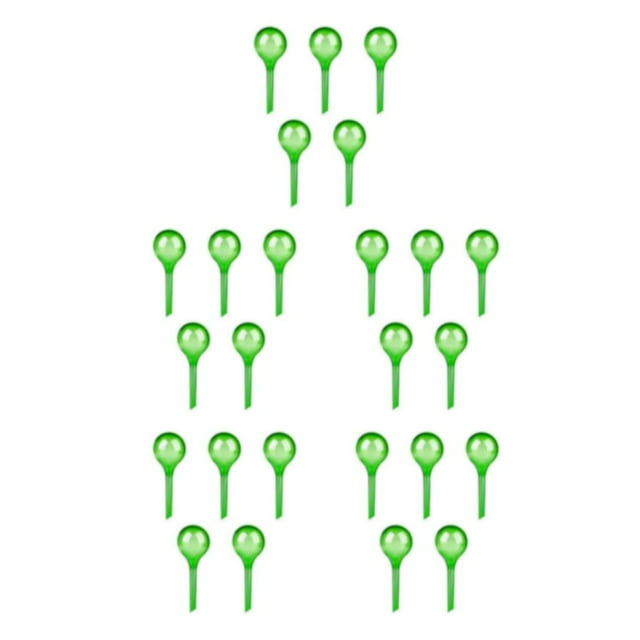 mmirethe 5x Bird Shape Water Globes For Wide Application Automatic Irrigation Device S green round 5Set