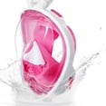 thumbnail image 1 of Funda de snorkel de cara completa, funda de snorkel de cara completa, funda de buceo de cara completa, sistema de respiración de buceo de grado profesional, 1 of 3