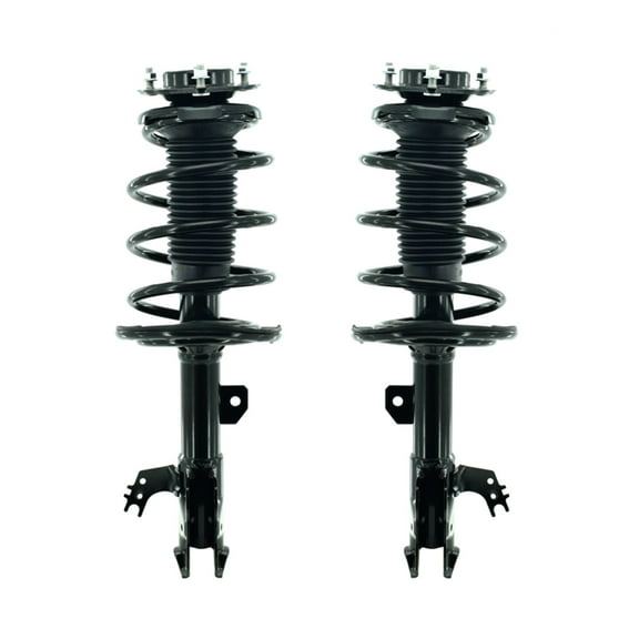 Pair of 2 Front L-R Quick Complete Strut-Coil Spring For 2013-2018 Lexus Es350