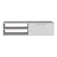 thumbnail image 1 of Mueble Rack De Tv Pantalla 55puLG Roatan Blanco Excelsior, 1 of 5