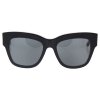 Dolce and Gabbana DG 4231 2840/87 - Black Peach Flowers/Grey by Dolce and Gabbana for Women - 54-19-140 mm Sunglasses Dolce & Gabbana Dolce and Gabbana