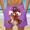 thumbnail image 2 of Timoontee Men Cargo Shorts Shorts Functional for Everyday Wrinkle Resistant Lightweight Breathable Lightweight Material Purple L, 2 of 6