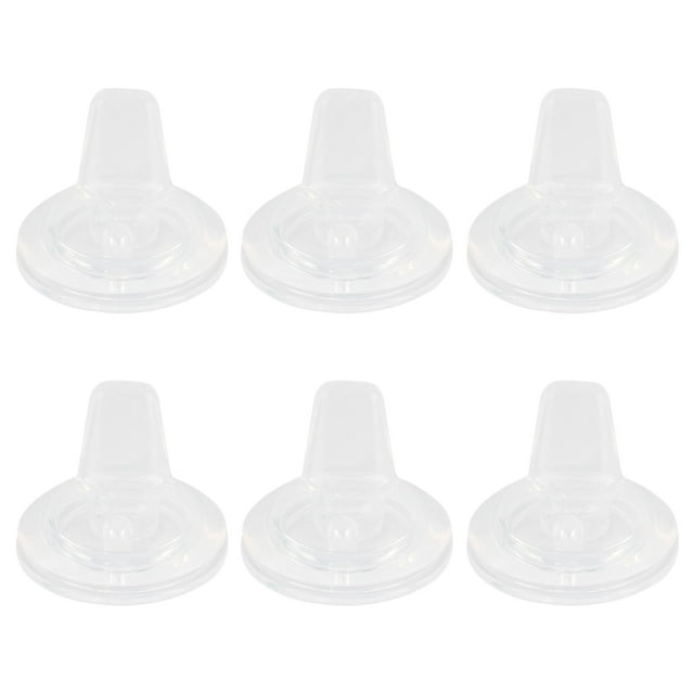 Sippy Spouts XUNICUTE para botellas Lansinoh, silicona blanda, 6 unidades