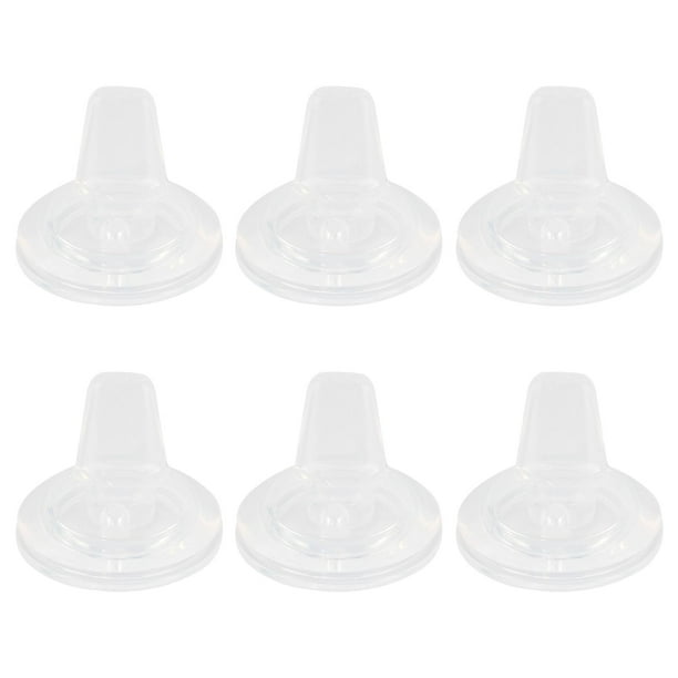 Sippy Spouts XUNICUTE para botellas Lansinoh, silicona blanda, 6 unidades