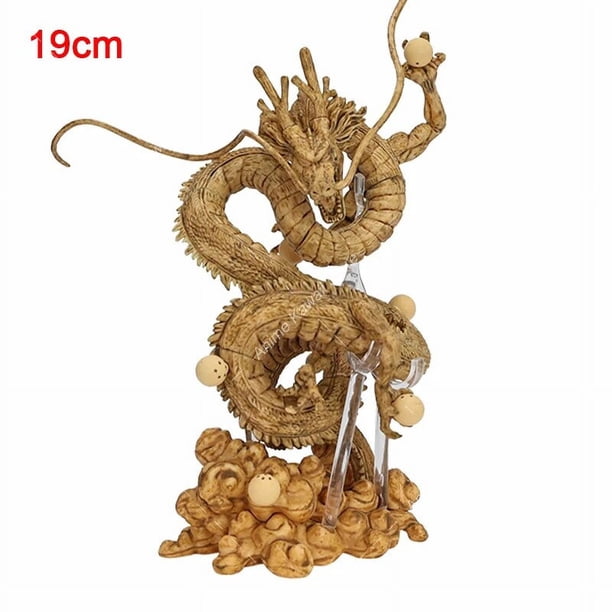 Dragon Ball Z Shenlong figura de acción Anime Cyan Gold Shenron deseando dragón modelo Super Saiyan estatuilla estatua juguetes niños regalos
