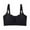 Black, variant on Lovskoo 2024 Women Comfortable Bra Wireless Bra Push Up Bra Nude Solid Ladies Breathable Lift Breasts Gray