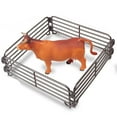 thumbnail image 6 of Big Country Toys: Truck & Cattle Trailer Adventure - 18pc Farm Toy Playset, Light-Sound White Pickup, Articulated Animals & Rancher Figure, Kids 3+, 6 of 10