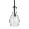 thumbnail image 2 of 42456OZCS Kichler Lighting Everly - 1 Light Mini Pendant - with Transitional inspirations - 13.75 inches tall by 7 inches wide-Olde Bronze, 2 of 4
