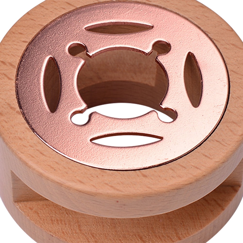Wooden Spoon Furnace Stove Kit Pot Warmer Melting Wax Sealing Craft Seal Stamp 