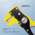 thumbnail image 2 of QualitChoice Professional Cable Stripper Pliers With Sharp Blade For Fast Wire Stripping Comfortable Grip Blue, 2 of 6