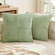 thumbnail image 1 of 2 Packs de Fundas de Almohada Decorativas Bohemias para Sofá, Cama, Decoración Del Hogar, 18x18 Pulgadas, Verde, 1 of 6