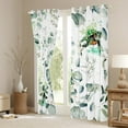 thumbnail image 3 of Cartoon Sea Turtle 30%-50% Blackout Curtains Ocean Wildlife Curtains, Spring Plant Curtains & Drapes Eucalyptus Leaf Living Room Curtains, Marine Animal Theme Window Curtains Room Decor, 3 of 6