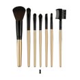 thumbnail image 2 of Makeup Brush Set Synthetic Fiber Soft for Foundation Eyeshadow Application Durable Beauty Tool Kit, 2 of 2