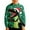 Green, variant on Wdgfv Unisex Kids Girls Boys Christmas Sweater Animals 3D Graphic Funny Long Sleeve Crewneck Holiday Pullover Sweatshirt Red 3-4 Years
