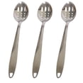 thumbnail image 2 of 3 Pc Stainless Steel Slotted Serving Spoons Event Cooking Party Utensil Kitchen, 2 of 2
