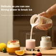 thumbnail image 2 of Portable Blender, Personal Size Blender for Shakes and Smoothies with 10 Ultra Sharp Blades, 16 Oz Mini Blender USB Rechargeable Type-C for Travel&Picnic&Office&Gym, 2 of 10