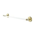 thumbnail image 3 of Verre Acrylic Towel Bar in Brushed Gold, 3 of 4
