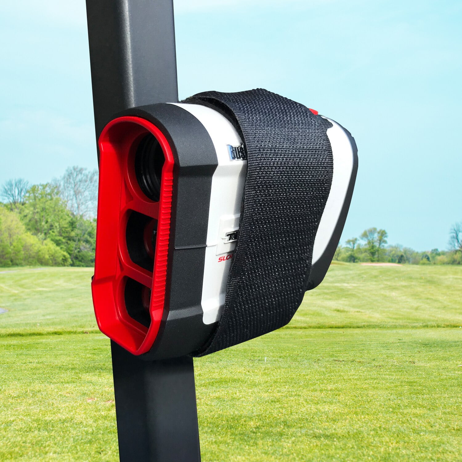 Sportlink Range Finder Holder Strap Leather Case Mount for