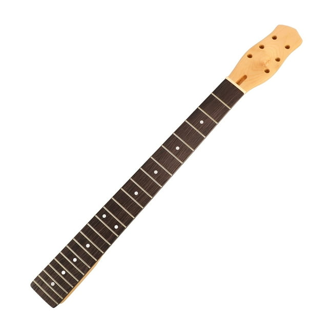 Wood Guitar Neck,Guitar Maple Wood Neck Guitar Neck Replacement Fretboard Replacement Enhanced Durability
