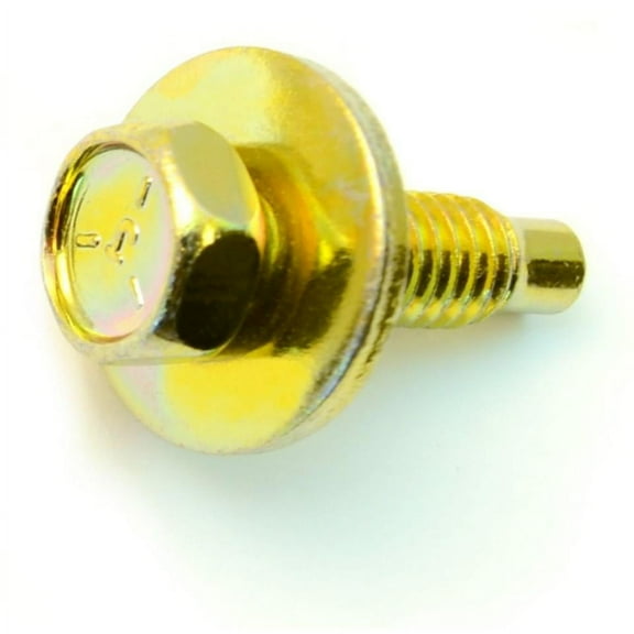 5/16"-18 x 1-1/16" Ford Hex Washer Head Dog Point Body Bolts (8 pcs.)