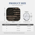thumbnail image 2 of Kdxio American Flag With Desert Camouflage Print 2-Piece Sun Shade Front Windshield - Foldable Car Front Window Sunshades For Most Sedans Suv Truck, 2 of 6