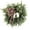 Milky White, variant on wsevypo Light Up Christmas Wreaths for Front Door Pre-lit Artificial Wreath Adorned with Bow