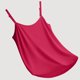 thumbnail image 4 of Pijama de manga corta para mujer, ropa interior térmica de invierno, color liso, cálida, sin costuras, resistente al frío, sin mangas, de poliéster., 4 of 5