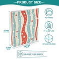 thumbnail image 3 of FORMRS 3 Ring Binder 1.5 inch with Pockets Set of 2 Clip Board 200 Sheets Capacity, Light Blue Pattern, 3 of 8