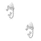 thumbnail image 3 of sweethay Chic Elf Pearl Hollowed Leaf Cosplay Fairy Ear Cuffs Pendientes góticos Joyería Accesorios de disfraces Escalador Halloween Type3 NO3, 3 of 6