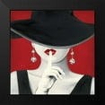 thumbnail image 2 of Fabiano, Marco 20x20 Black Modern Framed Museum Art Print Titled - Haute Chapeau Rouge I, 2 of 5