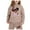 Khaki, variant on WOYY Toddler Girls Sweatsuits Cartoon Figure Print Hoodie Jogger Pants Set, Sizes 2-3T