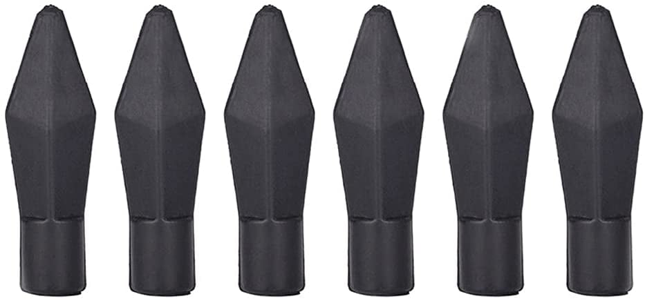 10Pcs Soft Rubber Arrow Tips for Archery Hunting Game Practice 
