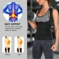 thumbnail image 5 of COMFREE Sweat Waist Trainer Cincher Corset for Women Weight Loss Neoprene Sauna Suit Tank Top Zipper Vest Workout Compression Sport Girdle, 5 of 6