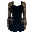 thumbnail image 1 of Dare To Wear Victorian Gothic Boho Women's Plus Size Bolero Corset Top S - 5x, 1 of 2