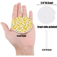 thumbnail image 2 of FMSHPON Hand Drawn Lemon Pattern Set of 4 Car Coaster for Drinks, Absorbent Ceramic Stone Coasters Cup Mat with Cork Base for Home Kitchen Room Coffee Table Bar Decor, 2 of 5