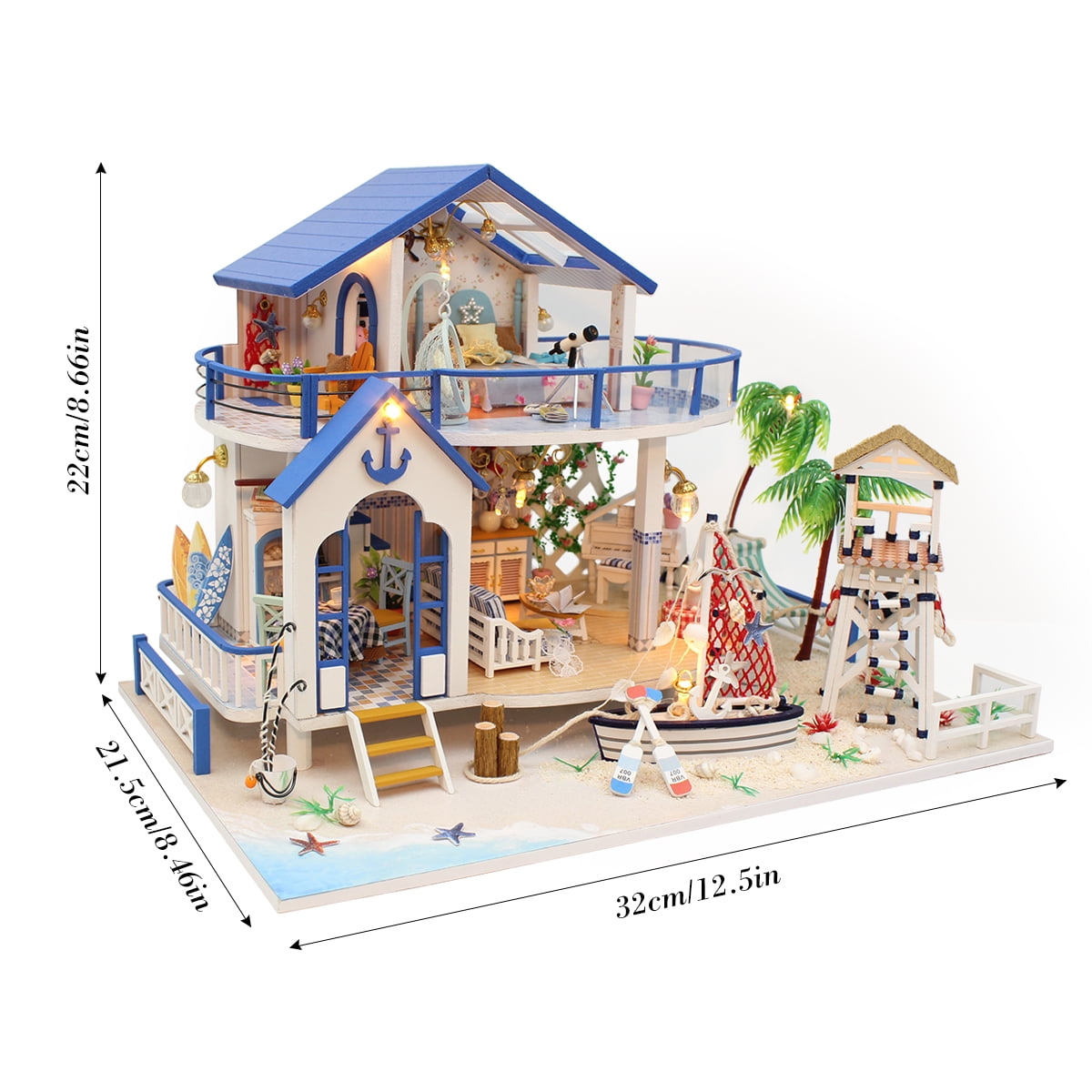 miniature dollhouse making