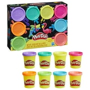 Play-Doh Neon Colors 8 Pack of 2-Ounce Cans, Arts and Crafts for Kids, Imagination Toys