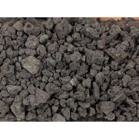 1.5 cu. Ft. Bag of Black Natural Lava Rock - Walmart.com