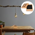 thumbnail image 3 of MasteelfCA 1pc Incense Box Square Hollow Bamboo Practical Incense Burner (Light Yellow), 3 of 7