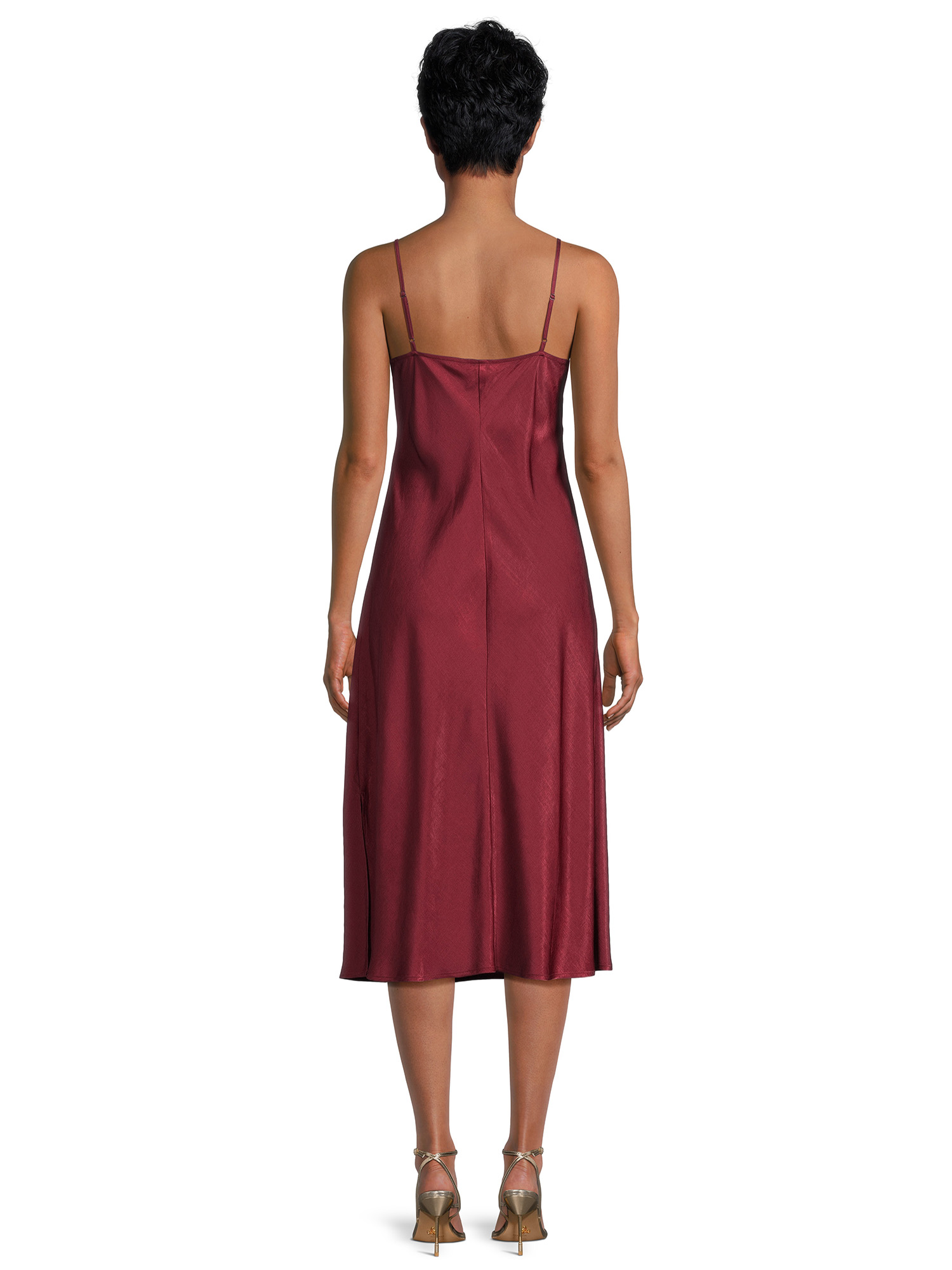 Time and Tru Women's Bias Cut Slip Dress - Walmart.com