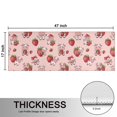 thumbnail image 5 of Kitchen Rugs Sets Of 2,Pink Cow Strawberry Pattern Anti Fatigue Kitchen Mat Rugs Non Slip Washable,Decorative Kitchen Floor Mats for Kitchen,Sink,Laundry,17"X47", 5 of 5