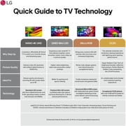 LG 65 QNED75B 4K Mini LED Smart webOS TV Bundle with HDMI & CPS