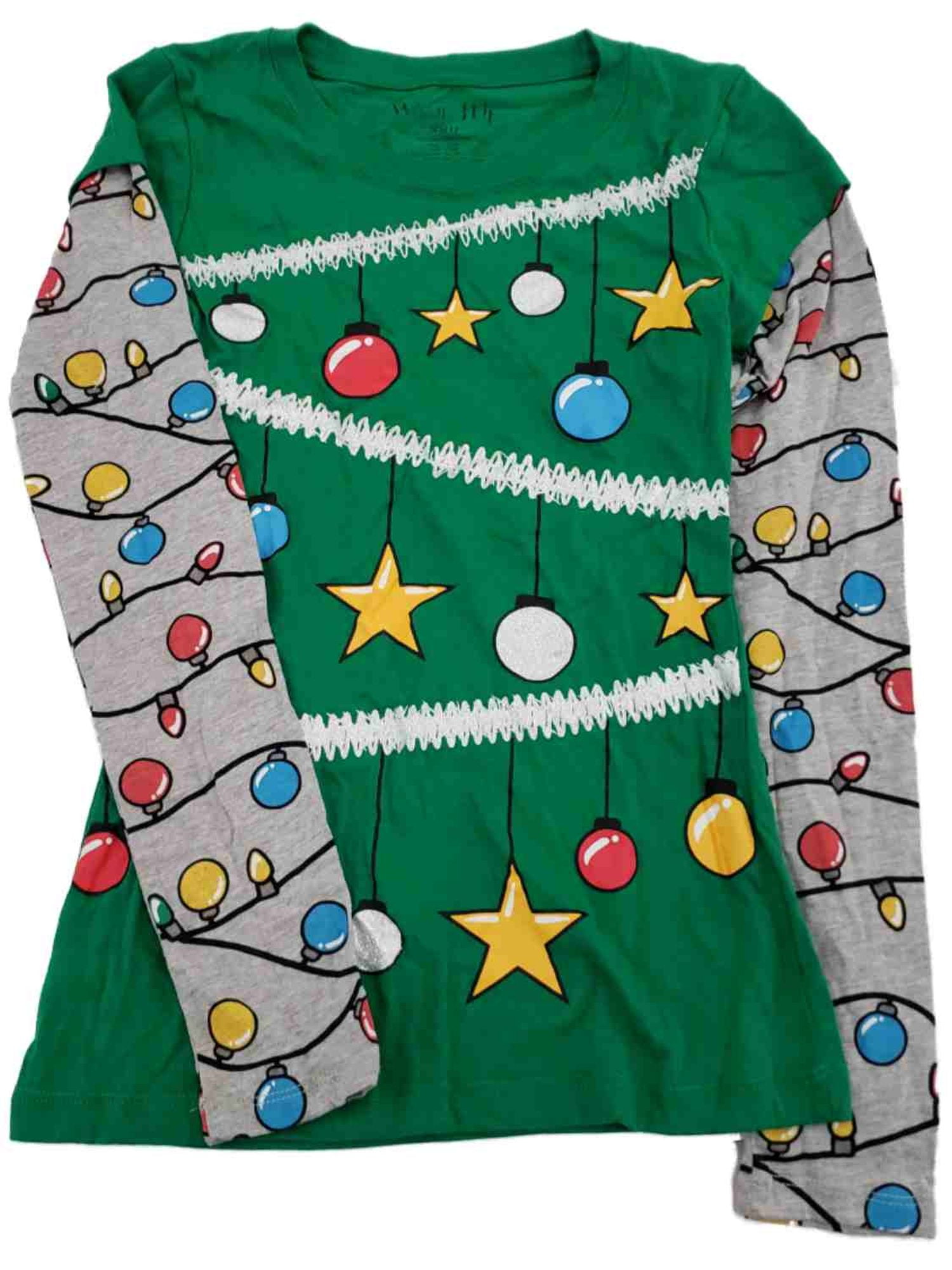 Glitter Holiday T-Shirt Tee 
