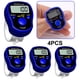 thumbnail image 1 of Kuymtek Mini Marcador Puntada Contador Dedos Contador Mano Digital LCD (azul Oscuro) 4 Uds., 1 of 7