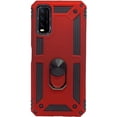 thumbnail image 1 of Funda Uso Rudo Con Anillo Magnético Para Vivo Y20 / Y11s Rojo Más 2 Micas De Cristal, 1 of 5