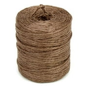 FIREFLY IMPORTS Burlap Jute Twine Rope, 3-Ply, 3mm, 75 Yards, Brown