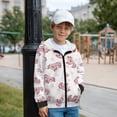 thumbnail image 5 of Xixirimido Cute Axolotl Hearts Printed Girls Hoodies Teens Hooded Sweatshirt with Pocket Kids Long Sleeve Fashion Pullover Graphic Design Jacket for Fall Winter, 14-16 Years, 5 of 8