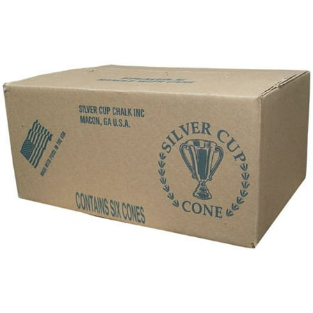 Silver Cup Cone Chalk (Case of Six), Best billiard hand talc on the market By Silver Cup (Best Sam E On The Market)