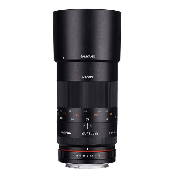 Samyang SY100M-FX 100 mm F2.8 ED Ultra Multi Coating Macro Camera Lens for Fujifilm X